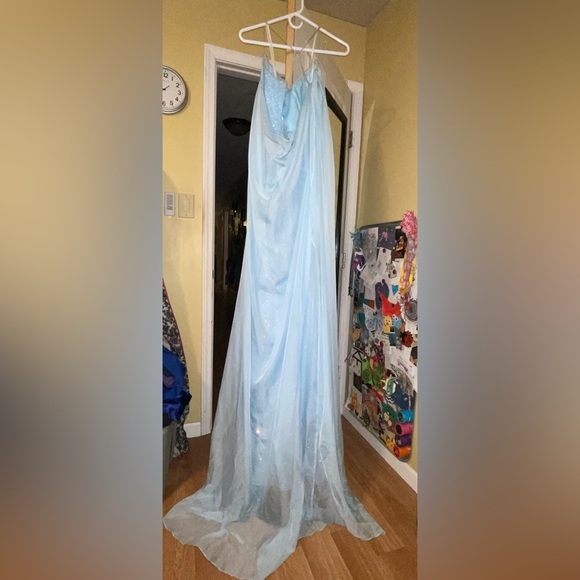 Alyce Paris Light Blue Prom/Pageant Dress - Picture 2 of 2